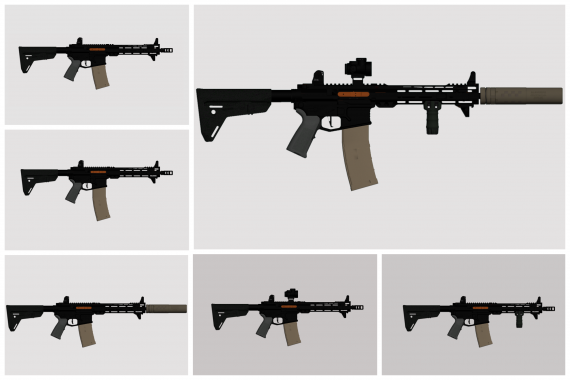 SLR15 Fivem Gun - Custom Fivem Weapons - Addon Gun Packs