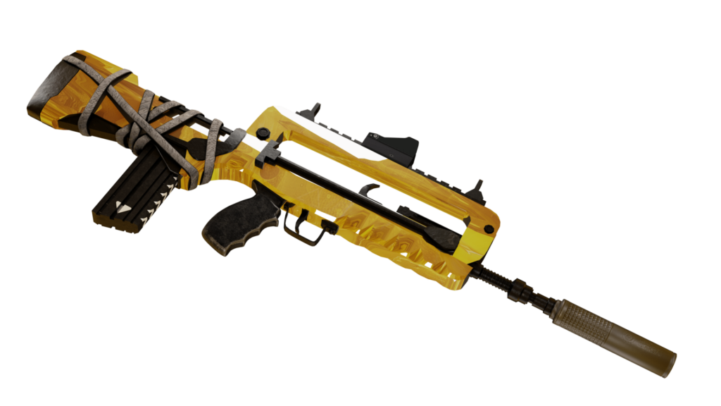 FIVEM WEAPON FAMAS CHR - Custom Fivem Weapons - Addon Gun Packs